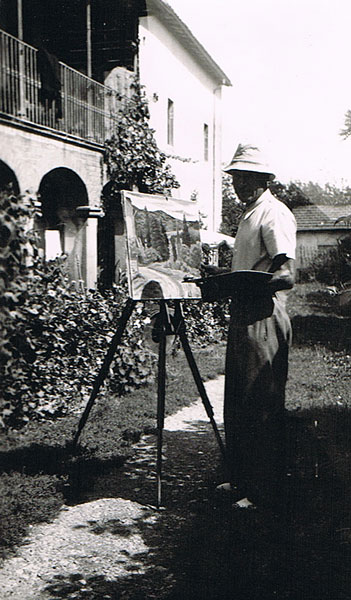 René Teil à Lugny-Les-Macon (1946)